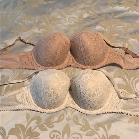 Victoria's Secret Other - Victoria’s Secret Dream Angels Lace Bras 38D 2pcs